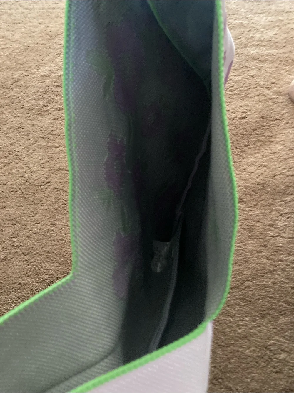 Polyester tote with handles soft
